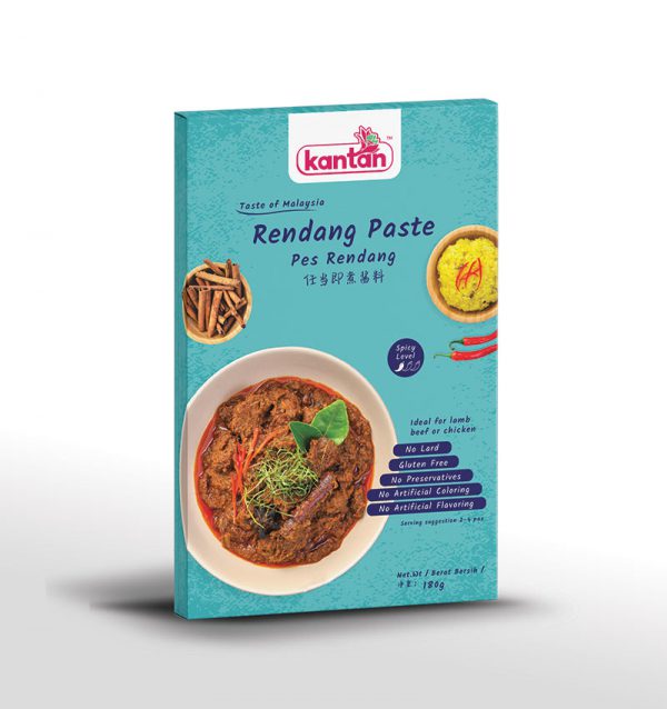 Instant Rendang Paste Instant Malaysian Cuisine Paste - Kantan | Foodipedia