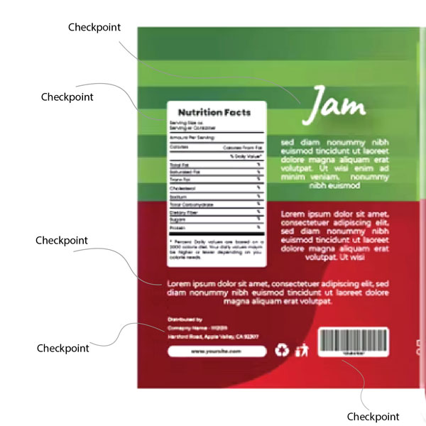 Food label checkpoints