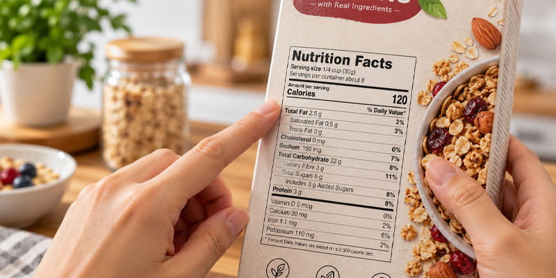 Food label advisory